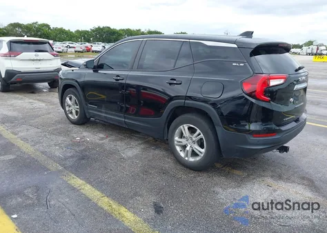 2022 GMC Terrain Fwd Sle from USA, damaged, VIN 3GKALMEV5NL174474